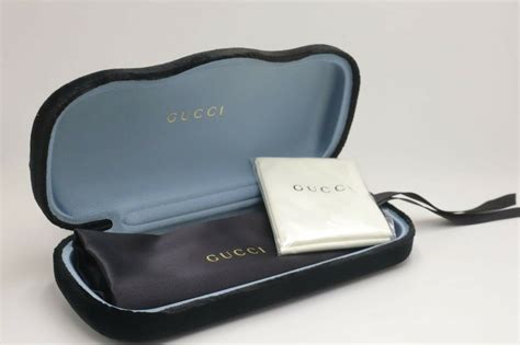 gucci sunglass case for sale|gucci glasses case velvet.